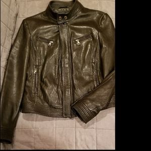 Leather jacket